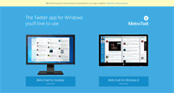 Desktop Screenshot of metrotwit.com